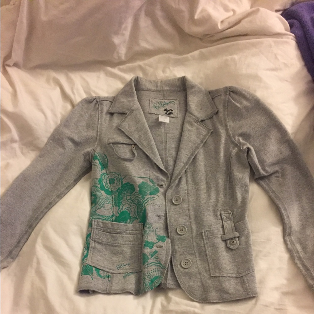 Billabong cotton blazer